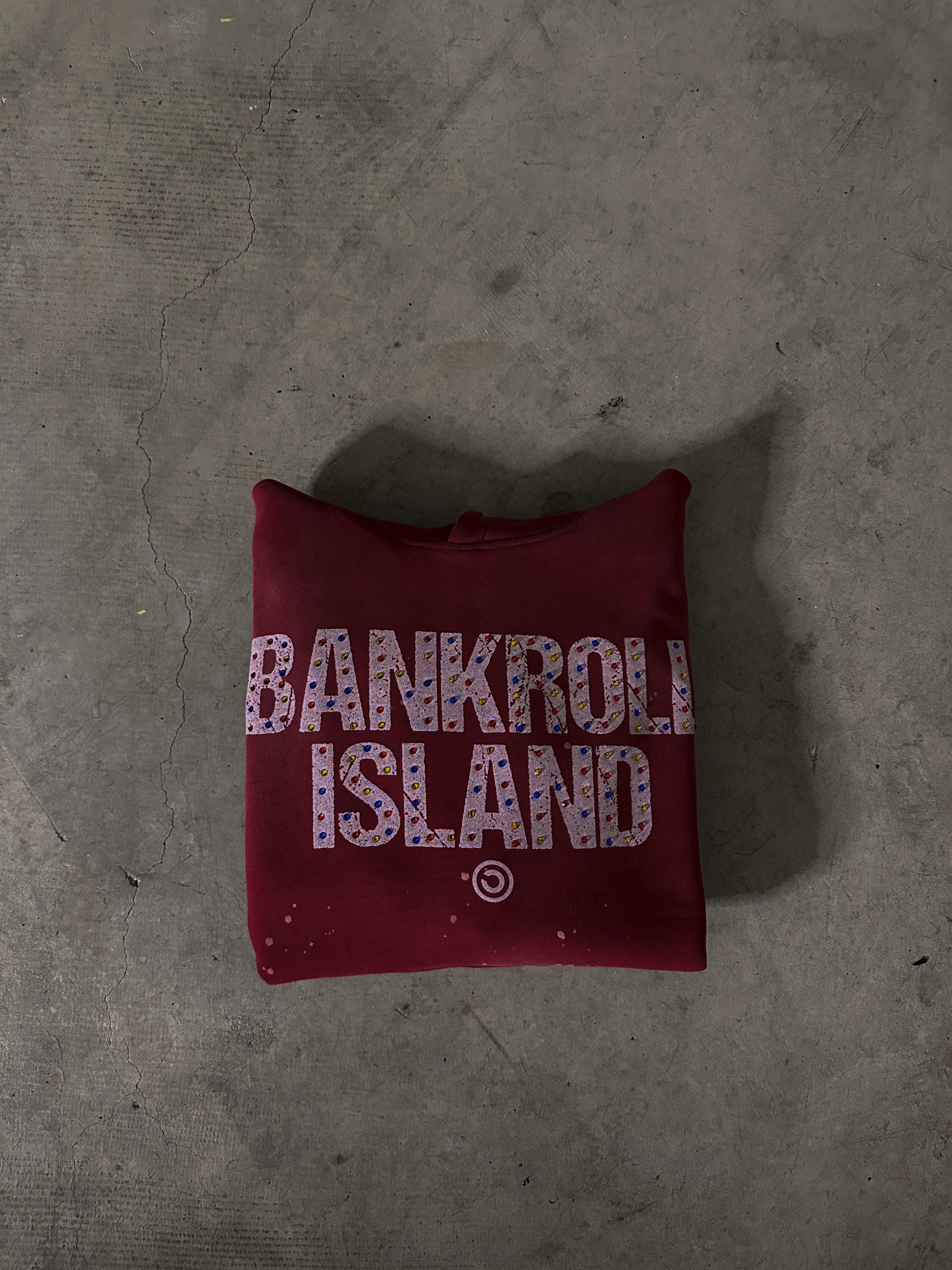 Red Bankroll Island Hoodie
