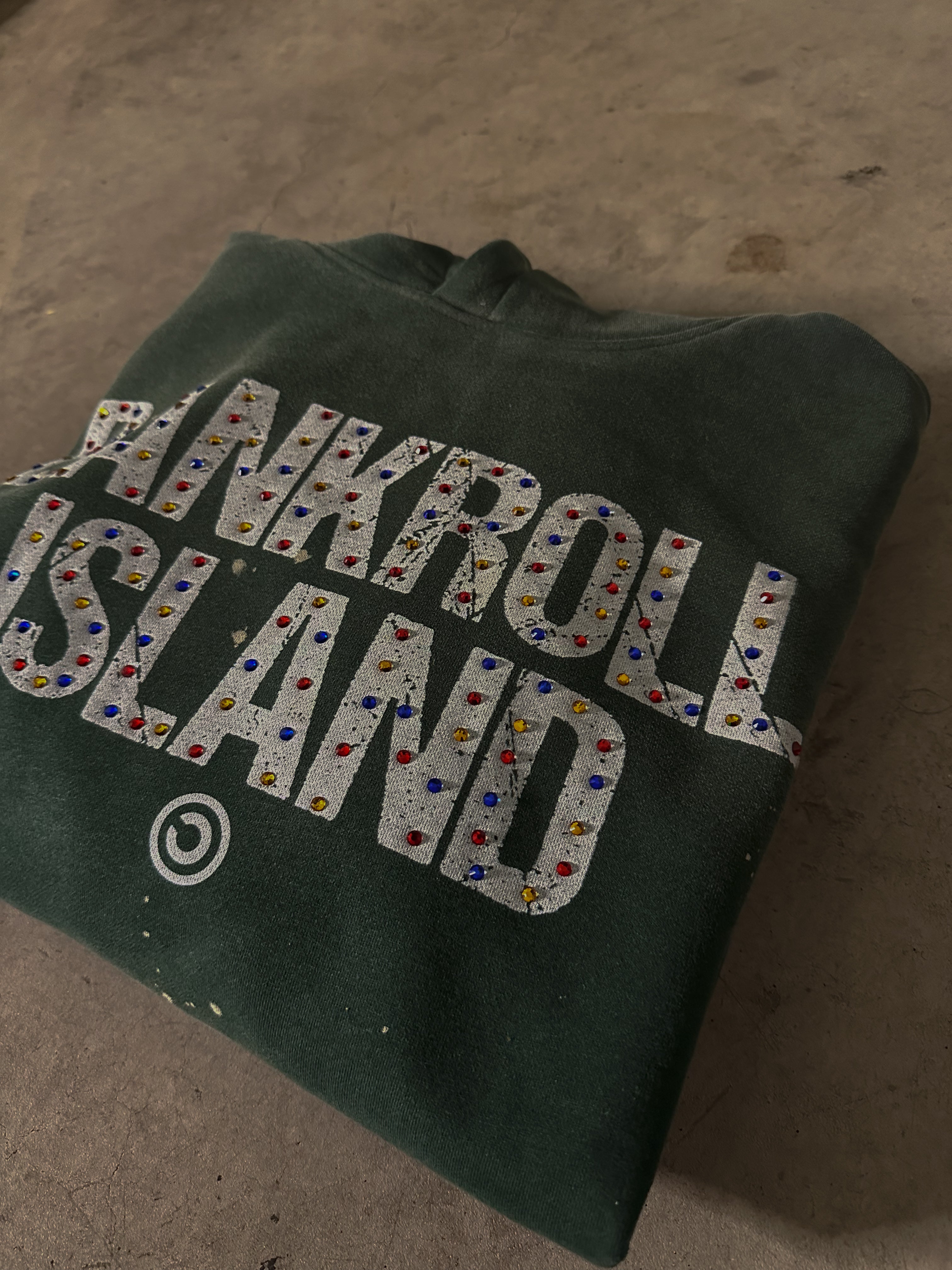 Green Bankroll Island Hoodie